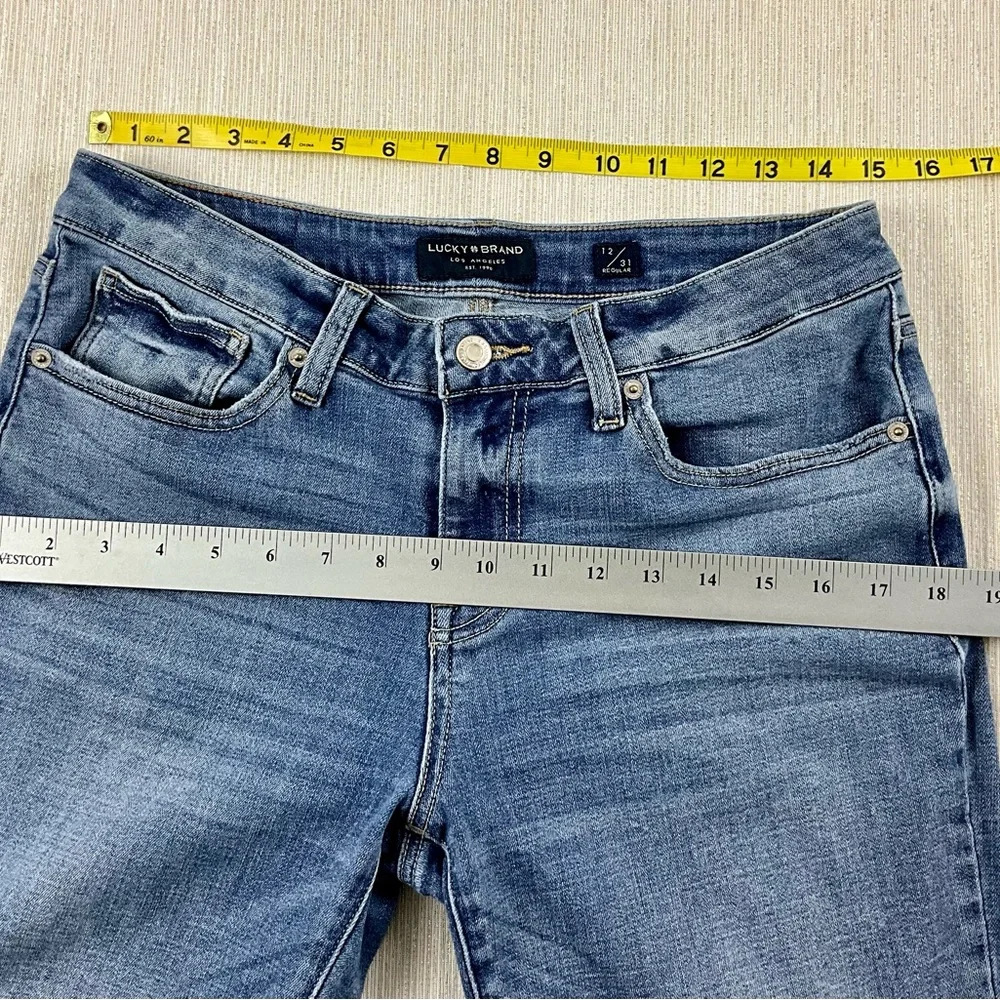 Lucky Brand Jeans Low Rise: 9” Skinny Lolita Jeans Size 12/31R - Picture 10 of 16
